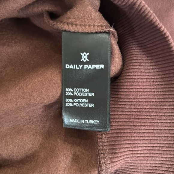 NEW Daily Paper Brown Sweatshirt - Picture 5 of 5